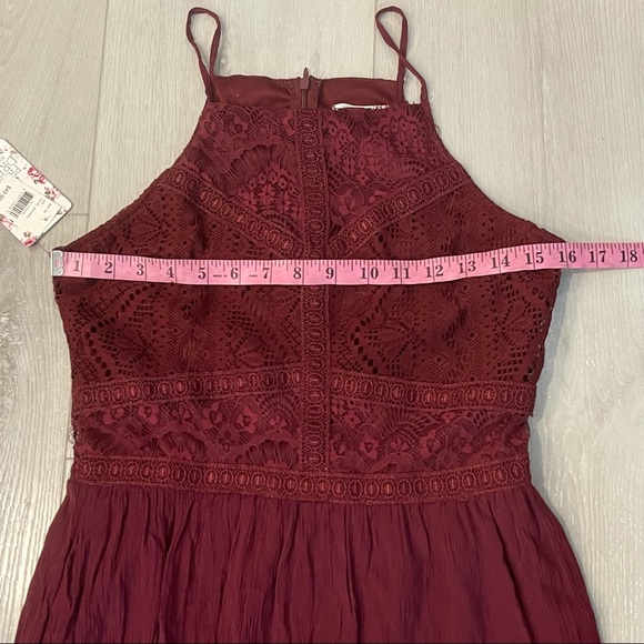 NWT PRAIRIE DREAM by SELF ESTEEM Maxi Dress Size L - Picture 3 of 13